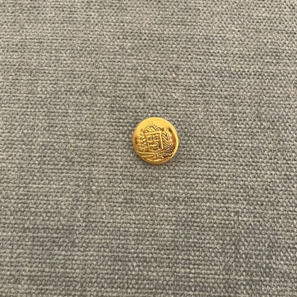 Gold-Colored Button